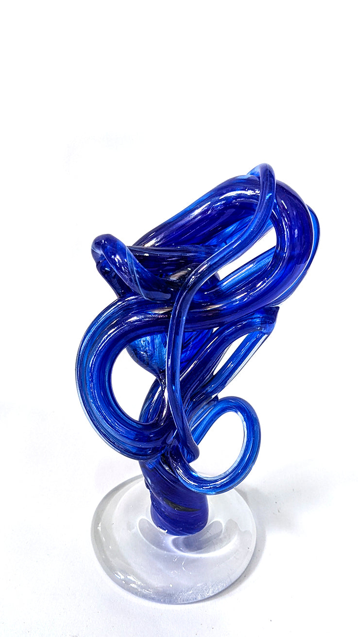 Qualia Sculpture - Cobalt