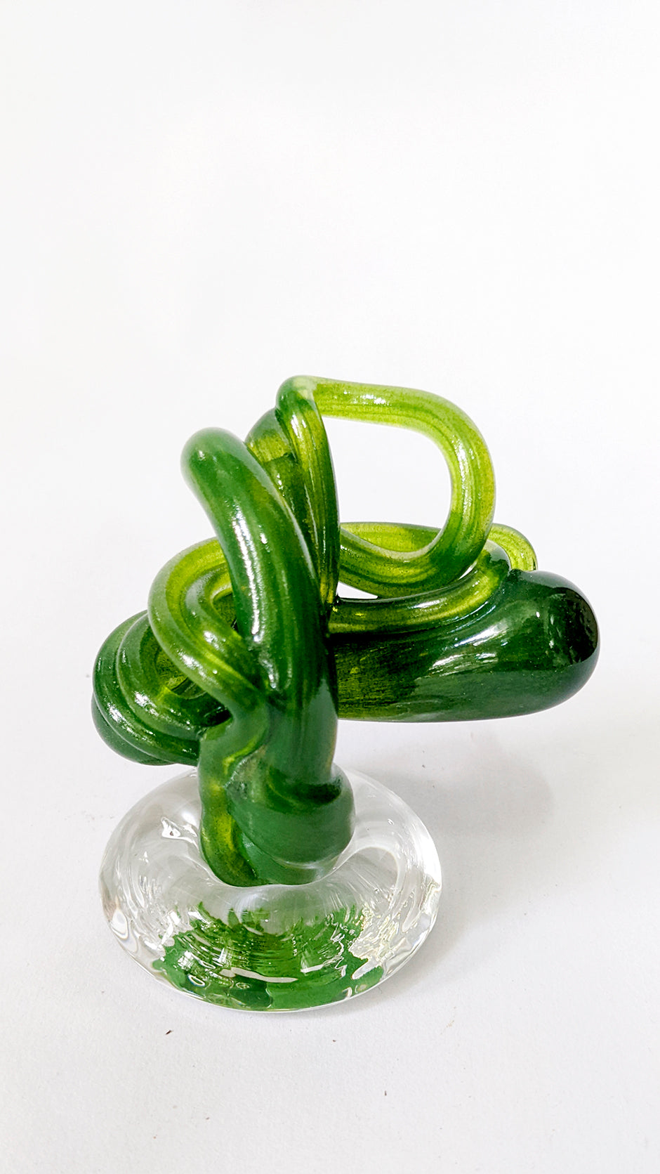 Mini Qualia Sculpture - Moss Green